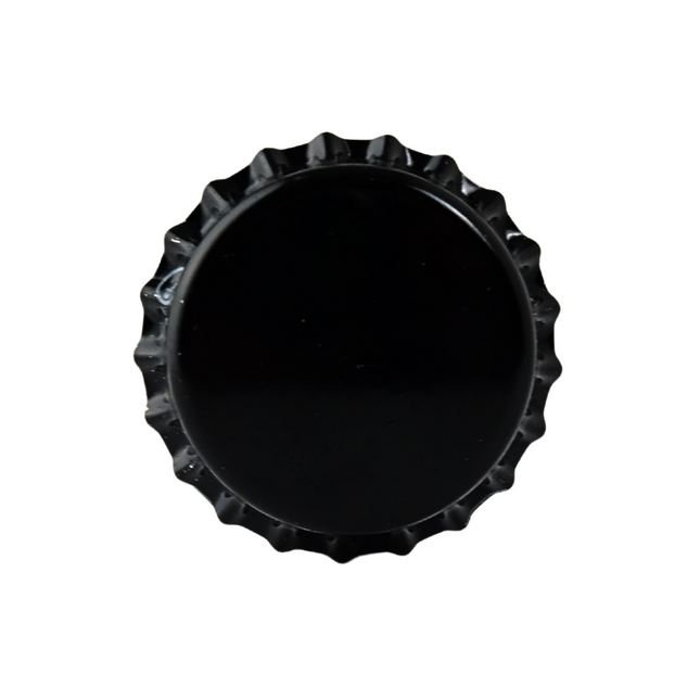 144 Oxygen Absorbing Beer Bottle Caps - Black