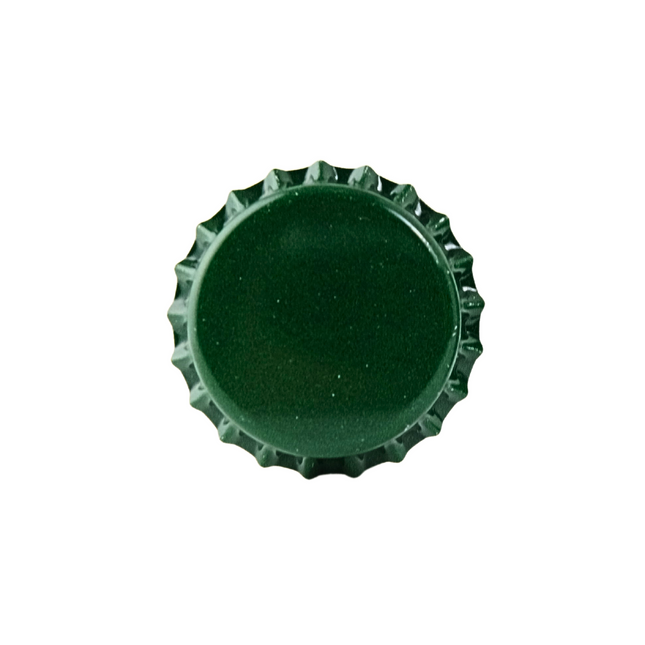 144 Oxygen Absorbing Beer Bottle Caps - Green