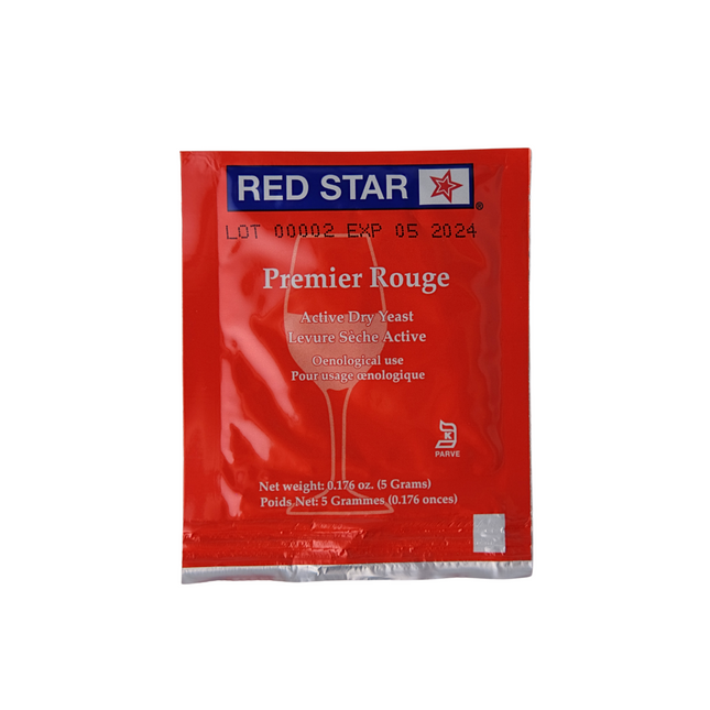 Red Star Premier Rouge Active Dry Yeast 5g.