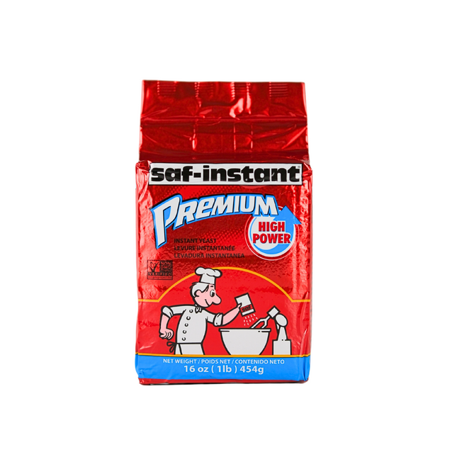 Red Star SAF Premium High Power Instant Baking Yeast 1 lb (All Red Package)