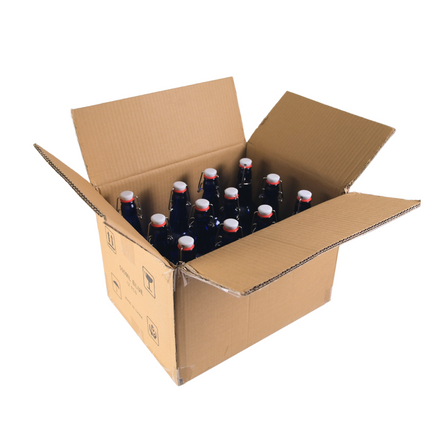 Swing Top Bottle Amber 500 ml - 12 pack