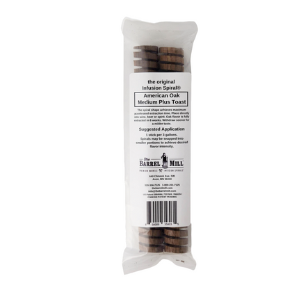 American Oak Infusion Spiral - Medium Toast Plus