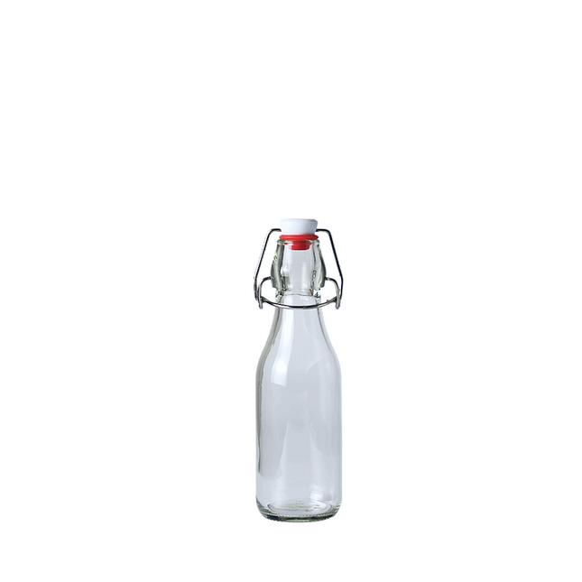 Swing Top Bottle Clear 250 ml Olive Oil - 6 pack