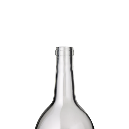 W26 Bordeaux Wine Bottles 1.5 liter - Clear (Case of 6)